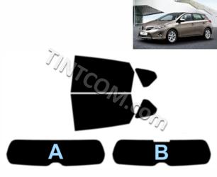                                Pre Cut Window Tint - Toyota Auris (5 doors, hatchback, 2013 - ...) Solar Gard - Supreme series
                            